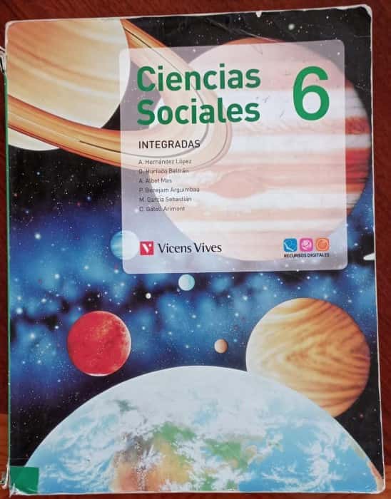 Libro de segunda mano: Ciencias sociales integradas 6