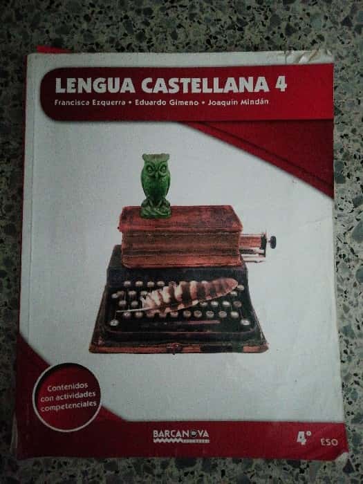 Libro de segunda mano: Lengua castellana, 4 ESO,