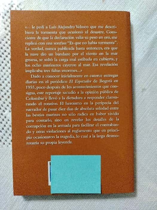 Imagen 2 del libro Relato de un naufrago