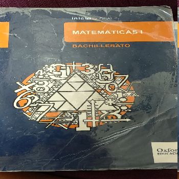 Libro de segunda mano: Matemática I 