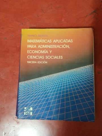 Libro de segunda mano: Matematicas aplicadas para la administración, economía y ciencias sociales