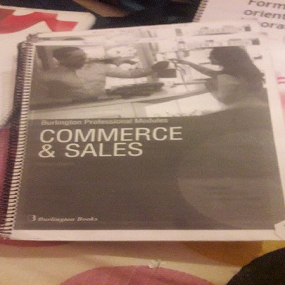 Libro de segunda mano: Commerce & Sales Students Book