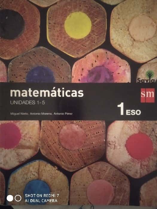 Imagen 2 del libro Matemáticas 1o ESO: Savia