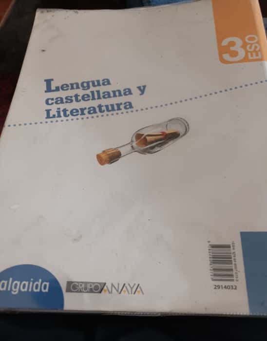 Libro de segunda mano: Lengua Castellana y Literatura 3o ESO