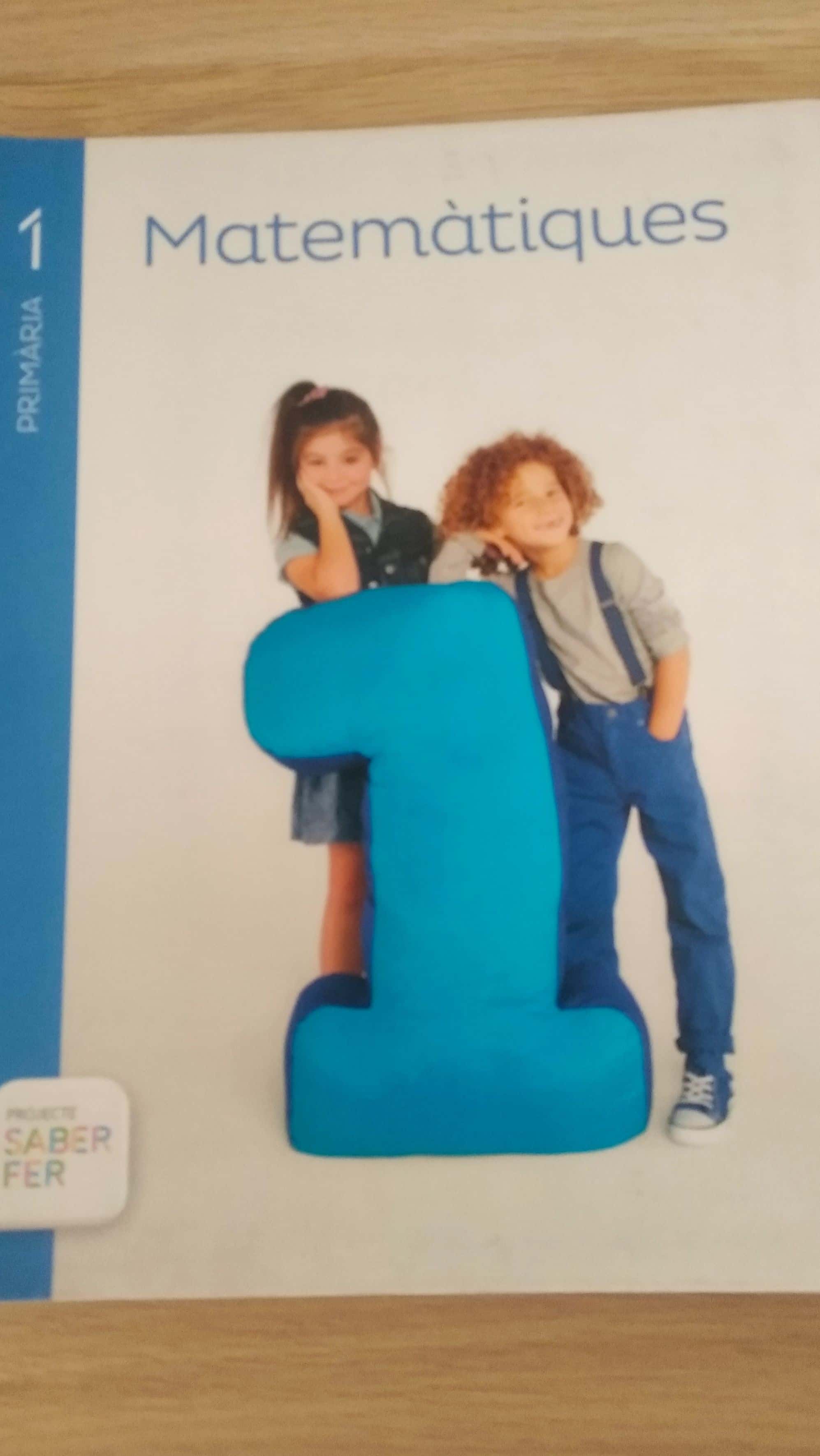 Libro de segunda mano: MATEMATIIQUES 1 PRIMARIA SABER FER