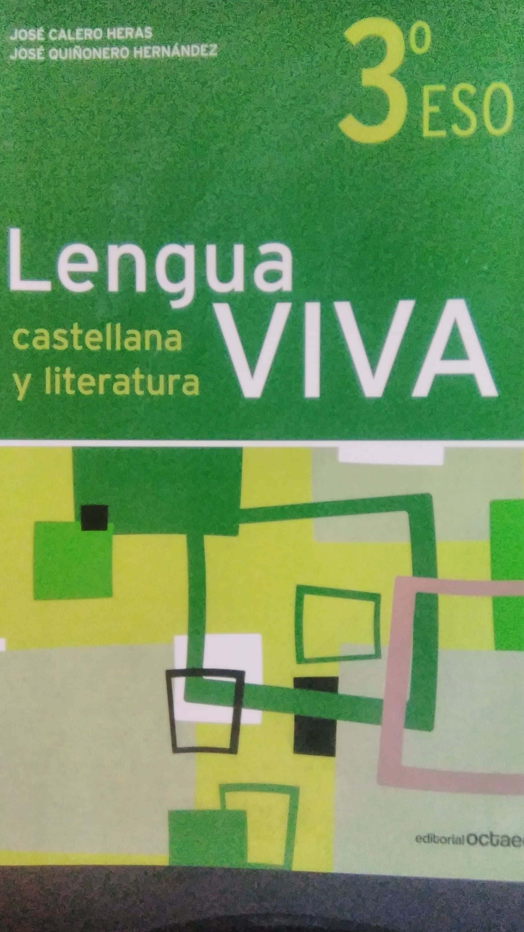 Libro de segunda mano: Lengua viva 3o ESO. Edición 2011