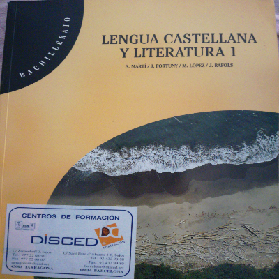 Libro de segunda mano: LENGUA CASTELLANA Y LITERATURA 1