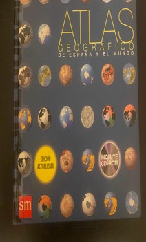Descubre el mundo en pequeño: Atlas Geográfico de España y del Mundo de Equipo de Educación Secundaria de Ediciones SM