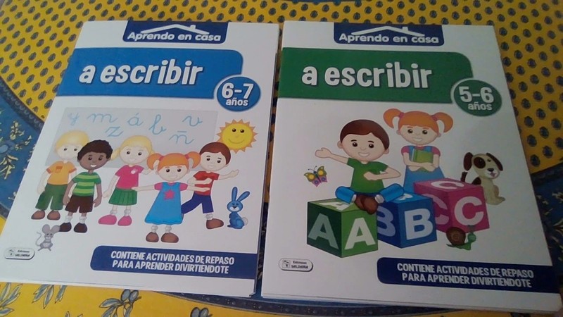 Pack 1 cuaderno Rubio y 2 cuadernos Aprendo en Casa a leer a escribir 5 a 7 años Pack 1 cuaderno Rubio y 2 cuadernos Aprendo en Casa a leer a escribir 5 a 7 años