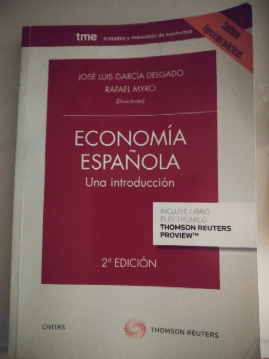 Libro de segunda mano: Economía Española
