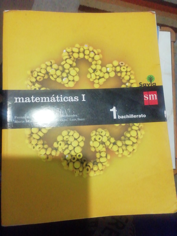 Libro de segunda mano: Libro Matemáticas 1°Bachillersto 