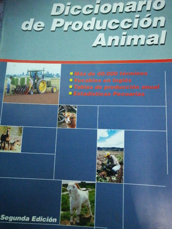 Libro de segunda mano: Diccionario de producción animal. Edición
