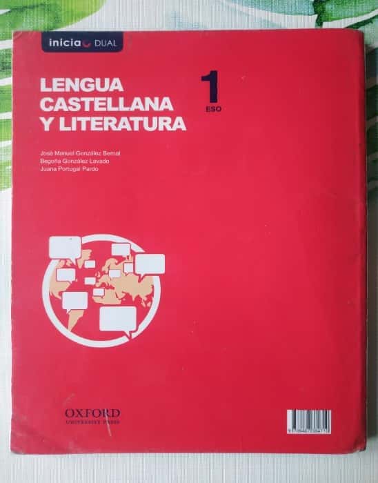Imagen 2 del libro NUEVO Lengua Castellana y Literatura 1º ESO Inicia (Spanish Edition)