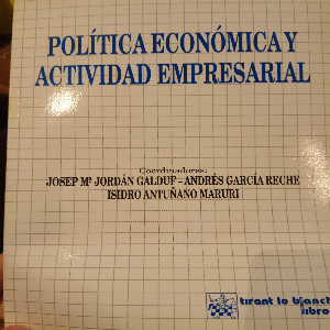 Libro de segunda mano: Política económica y actividad empresarial