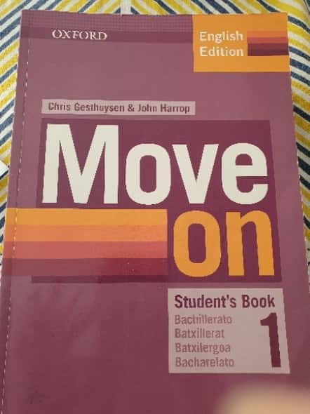 Libro de segunda mano: Move On Students Book 1 bachillerato 