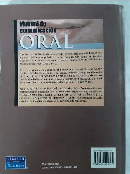 Imagen 2 del libro Manual de Comunicacion Oral