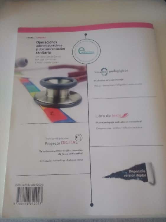 Imagen 2 del libro Operaciones administrativas y documentación Sanitaria