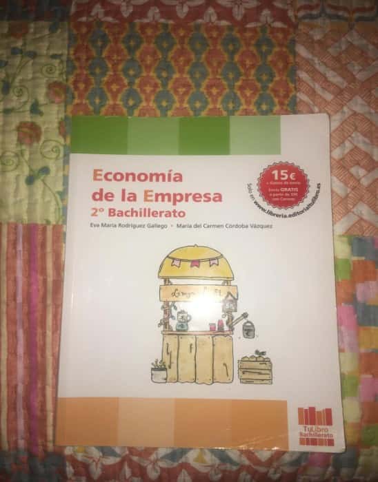 Libro de segunda mano: Economia de la Empresa 2º Bachillerato 