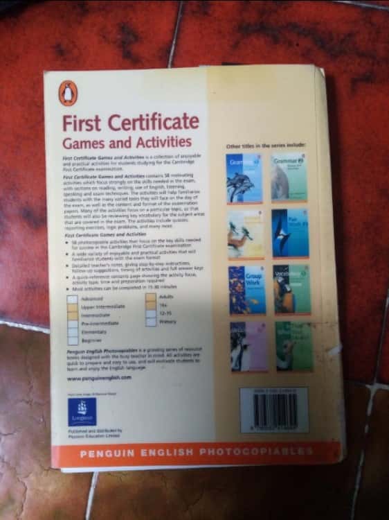 Imagen 3 del libro First Certificate Games and Activities