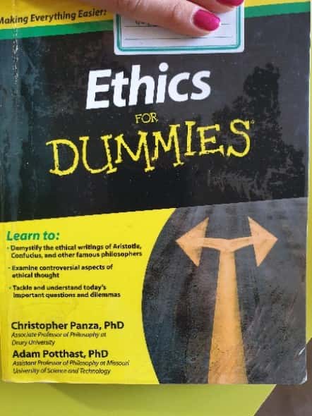 Libro de segunda mano: Ethics For Dummies