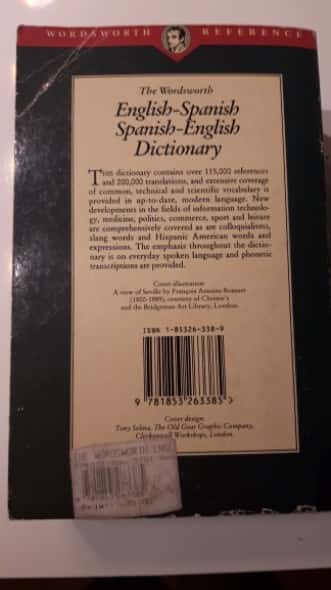 Imagen 2 del libro English-Spanish Spanish-English Dictionary (Wordsworth Collection) (Wordsworth Collection)