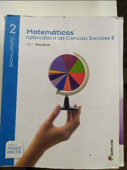 Libro de segunda mano: Matemáticas aplicadas a las ciencias sociales II, 2 Bachillerato