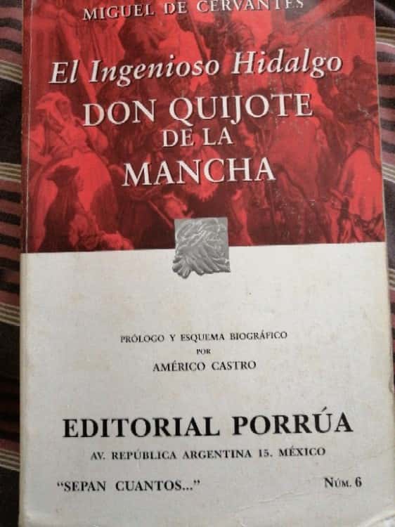 Libro de segunda mano: El ingenioso hidalgo Don Quijote de la Mancha