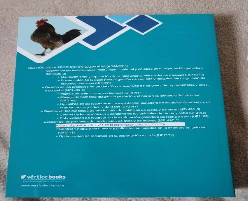 Imagen 2 del libro control y manejo de aves en la explotación avícola
