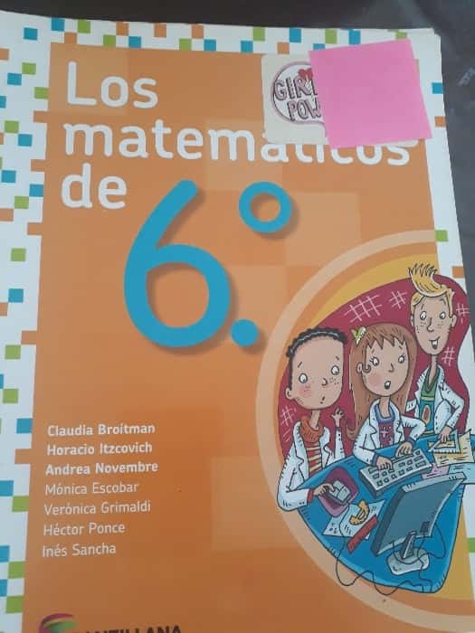 Libro de segunda mano: los matemáticos de 6°