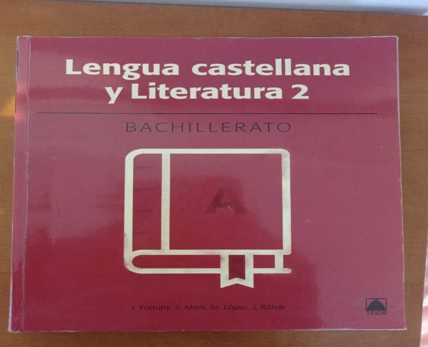 Libro de segunda mano: libro de Lengua castellana y literatura de 2 bachillerato 