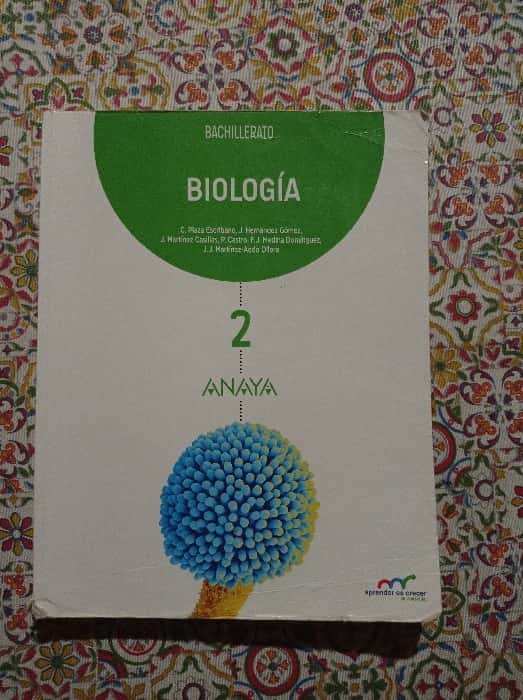 Libro de segunda mano: Biologia Anaya 2° Bachillerato