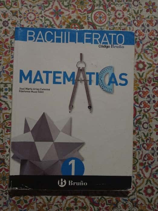 Libro de segunda mano: Matemáticas Ciencias 1°Bachillerato 