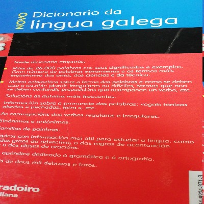 Libro de segunda mano: Novo dicionario da lingua galega