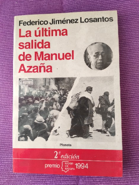 Libro de segunda mano: La última salida de Manuel Azaña