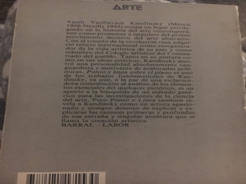 Imagen 2 del libro Punto y línea sobre el plano