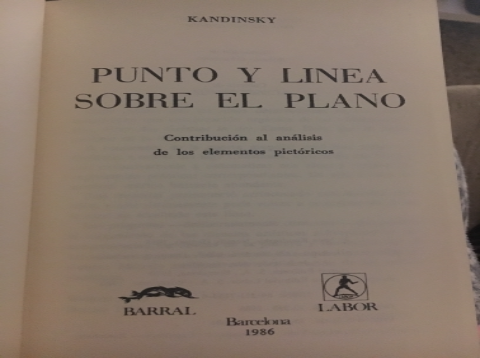 Imagen 3 del libro Punto y línea sobre el plano