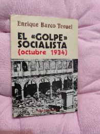Libro de segunda mano: El golpe socialista Octubre 1934