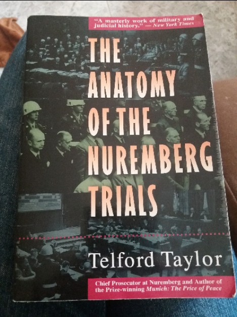 Libro de segunda mano: The anatomy of the Nuremberg trials