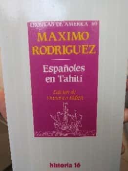 Libro de segunda mano: Españoles en Tahití
