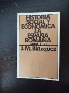Libro de segunda mano: Historia social y económica de la España Romana