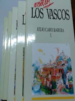 Libro de segunda mano: Nosotros los Vascos. Julio Caro Baroja. 5 tomos