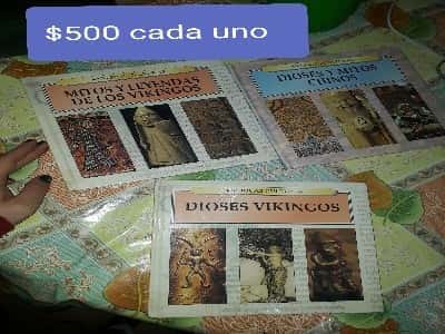 Libro de segunda mano: tres libros de mitologia, vikingos