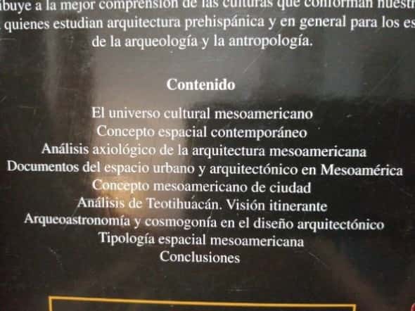 Imagen 2 del libro Arquitectura Mesoamericana/ Mesoamerican Architecture