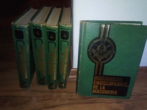Libro de segunda mano: Diccionario Enciclopedico de la Masoneria 5 tomos
