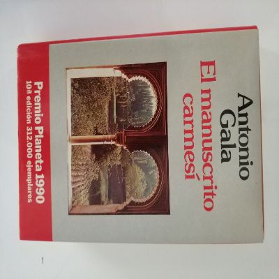 Libro de segunda mano: el manuscrito carmesi