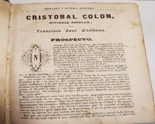 Libro de segunda mano: Cristobal Colon. Historia Popular. 1858.