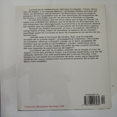 Imagen 2 del libro  LA JUSTICIA DEL VISIR