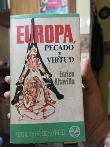 Libro de segunda mano: Europa, pecado y virtud. 