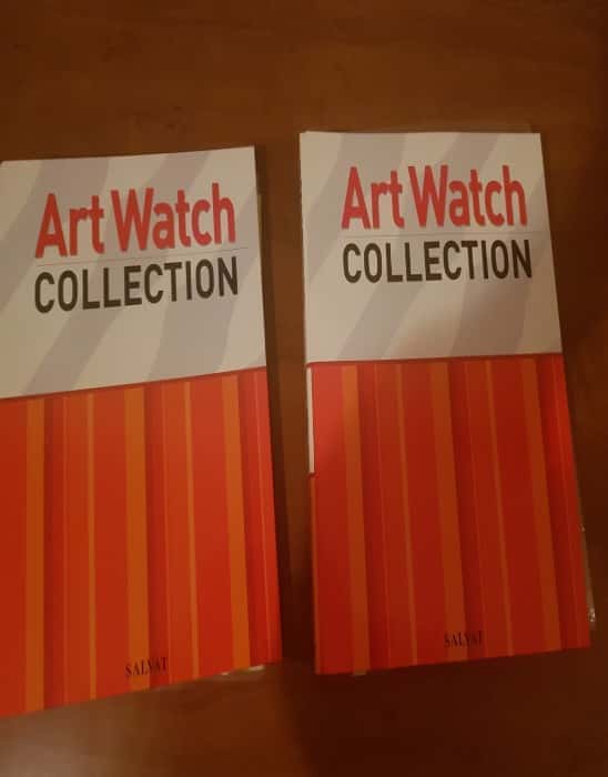 Libro de segunda mano: Art Wach Collection carpesanos con información de arte y de relojes(más colección de relojes sobre cuadros)