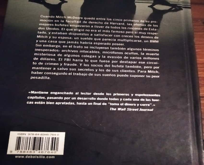 Adéntrate en el Intrincado Mundo Legal con «La Tapadera» de John Grisham